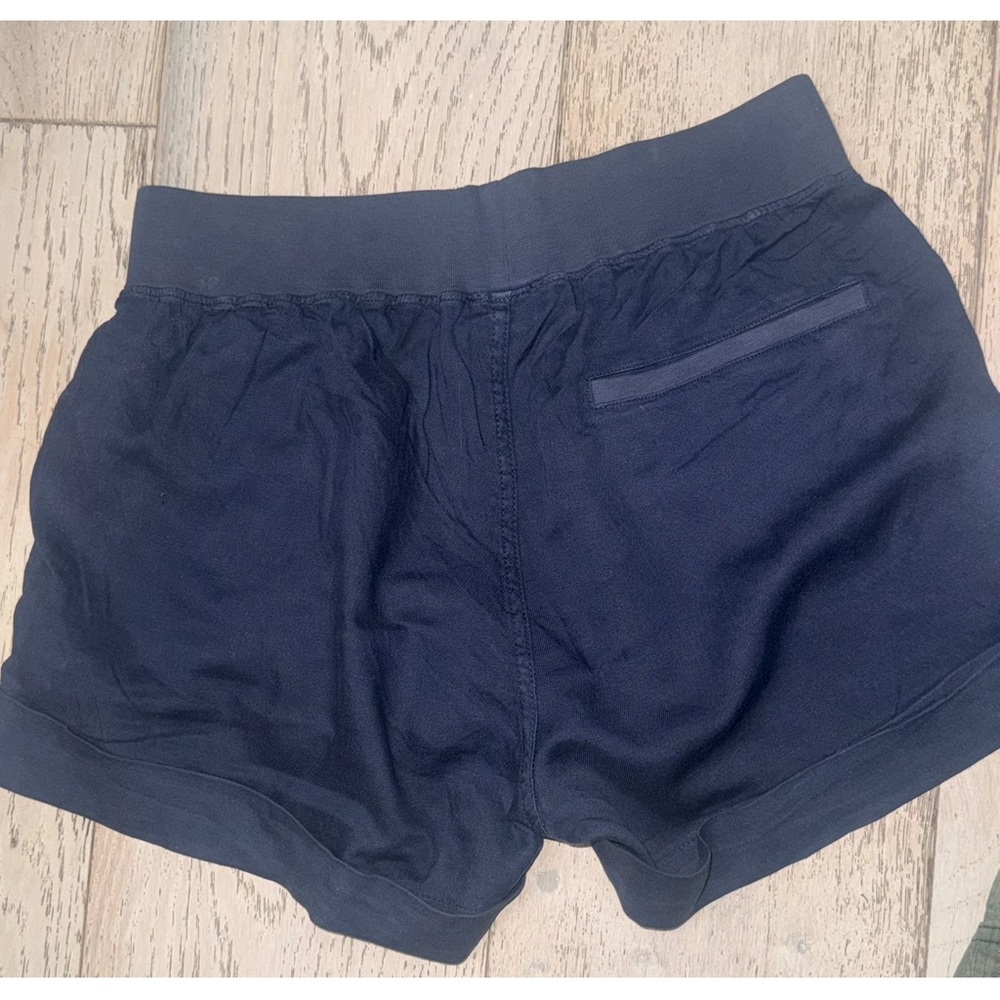 Faherity Cuffed Arlie Day linen tencel Shorts (lot bundle of 2) XS blue green - Picture 14 of 16